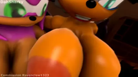 Mobian Fever Part 1 [Amy and Rouge POV threeway]