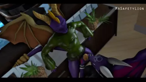 Spyro x Cynder - MrSafetyLion