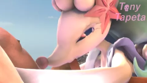 Primarina and her Trainer