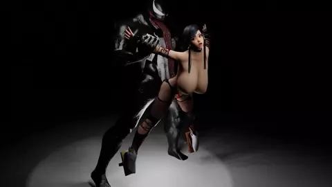 Venom Please stop! - NEVER! - HUge cock relentless fucking