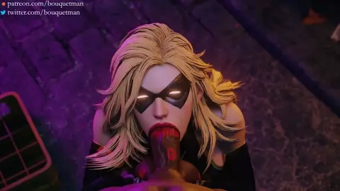 Carol Danvers Interrogates a Street Level Thug [bouquetman]