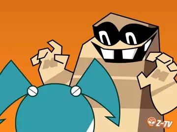 What What in the Robot - My Life as a Teenage Robot 60fps AI