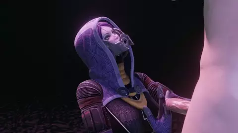Mass Effect Tali Handjob Alt version