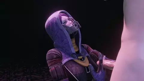 Mass Effect Tali Handjob Alt version