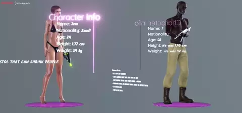 Shrunken Soldier VS Thicc Giantess