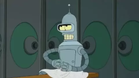 Futurama - Leela and Amy Wong are sucking Fry's big dick in the shower