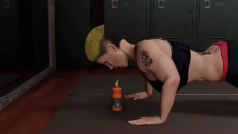 Workout Demo (Vore animation)