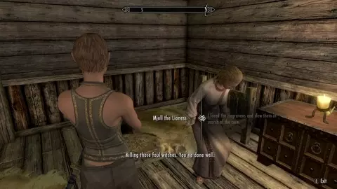 Skyrim - "Love and Death in Riften" Ending