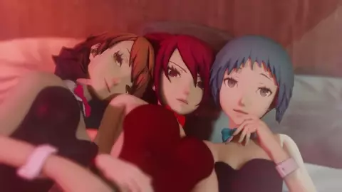 Persona 3 FFFM Foursome