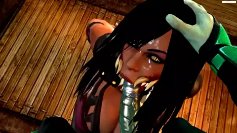 Mileena Blowjob Ver.1 & 2 (Friendship)