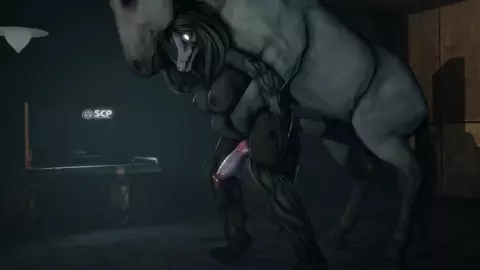 Futa Malo (SCP-1471) x Horse [Johndoe1970]