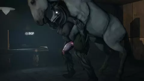 Futa Malo (SCP-1471) x Horse [Johndoe1970]