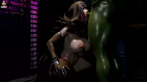 Raven blowjob with sound [Teen Titans] (Raz0r33)