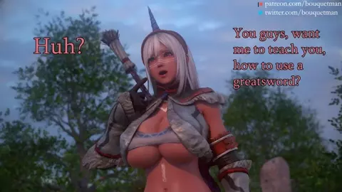 "Greatsword" Training [Bouquetman]