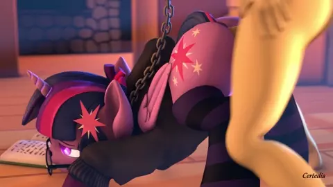 Futa Fluttershy X Twilight Sparkle [Certedia]