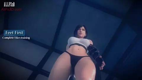 Tifa steps on you