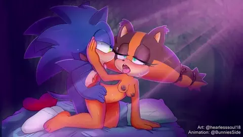 Sonic and Sticks [beachside bunnies & hearlesssoul]