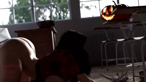 Sumthindifrnt - PAWG gets backshots in Halloween
