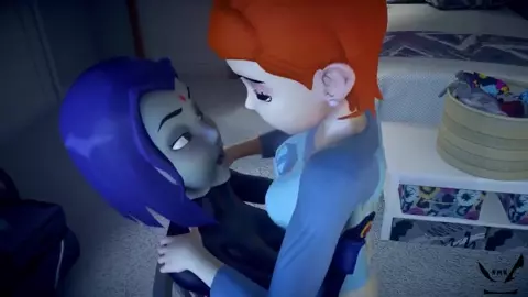 Ben_10 DC DCAU Gwen_Tennyson x Raven [NHM]