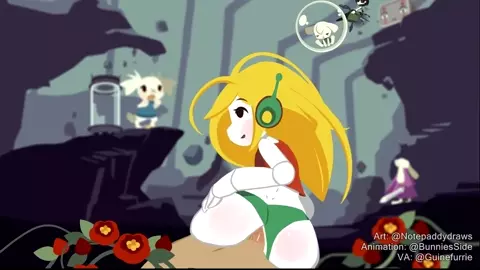 Curly Brace Reverse Cowgirl [Cave Story]