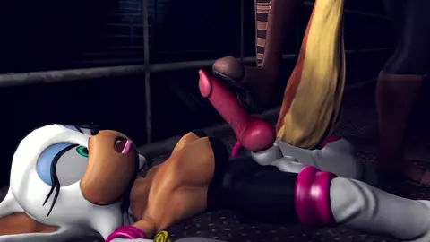 Carmelita and Rouge Clothed [ponkosfm]