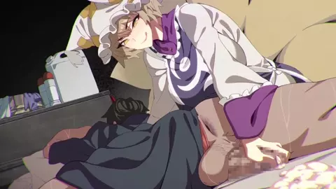 Ran Yakumo Milking in the Bed [buckethead ero]