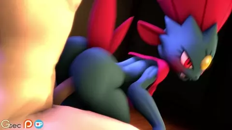 Weavile gets fucked