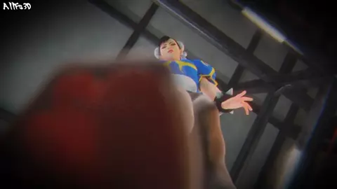 Chun-Li steps on you POV