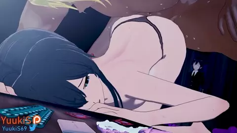 Sweaty interracial fuck