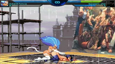 M.U.G.E.N Kuromaru Missionary Doggystyle Futa Felicia