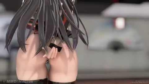 【MMD】Girls Day - Atago Thicc Bikini (Azur Lane)