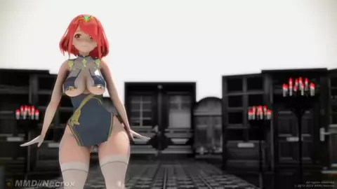【MMD】Darling Dance - Pyra Thicc (Sirius Outfit) (Xenoblade Chronicles)