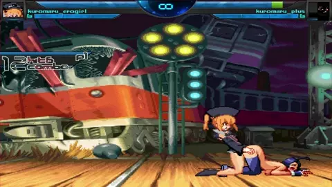 M.U.G.E.N Kuromaru Missionary Doggystyle Riding Kuromaru Erogirl