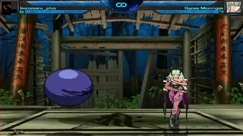 M.U.G.E.N Kuromaru Doggystyle Ryona Morrigan