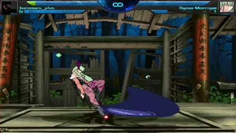 M.U.G.E.N Kuromaru Doggystyle Ryona Morrigan