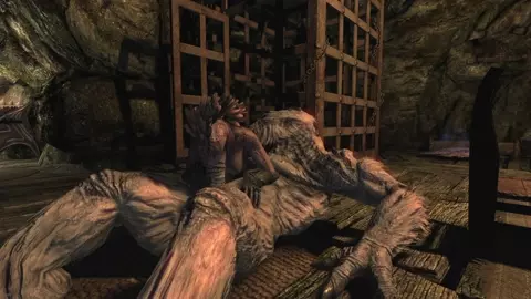 Argonian's Pet Troll - Skyrim