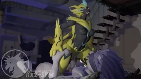 Mewtwo x Zera Meltdown PMV