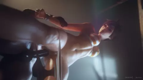 Tracer Standing Doggy