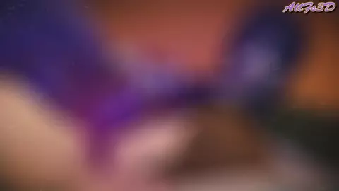 Widowmaker footjob in pantyhose and shoe sniffing