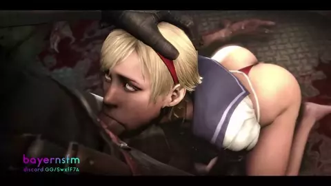 Sherry Birkin blowjob (Resident Evil)