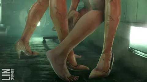 2 Bubble head nurses threesome (Silent Hill)