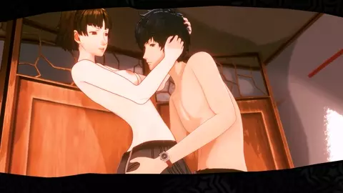 [Persona 5] Makoto ♡ Ren - Velvet Hotel (Extended) [1080P] [Mokujin Hornywood]