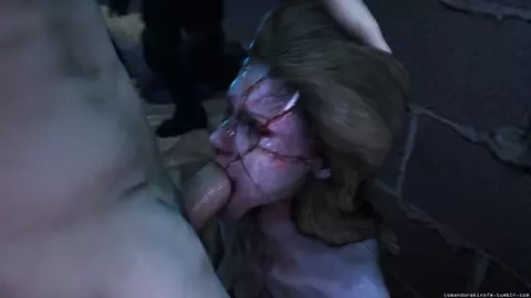 Deborah Harpter blowjob (Resident Evil)