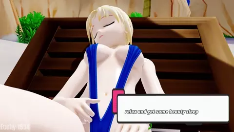 【MMD】Sex At The Beach - Izumi Meets The Shark Man (Ecchy1994)