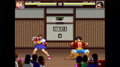 Sakura disciplines Luffy [FUTA ON MALE]