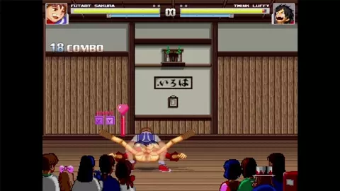 Sakura disciplines Luffy [FUTA ON MALE]