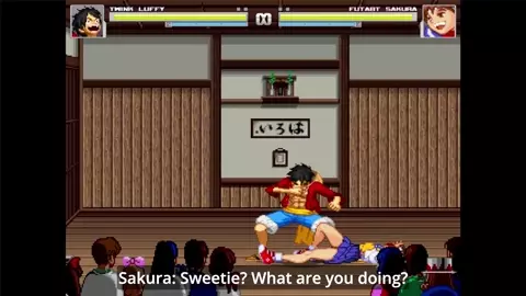 Luffy's Revenge on Sakura