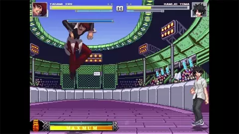 Kamijo is introduced in The King of Hentai Fighters