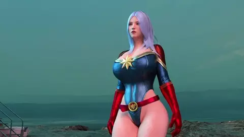 Thanos vs Captain Marvel - The Lust Avenger [Amusteven]