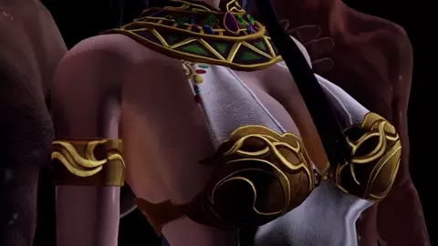 The lewd dream of an ancient queen